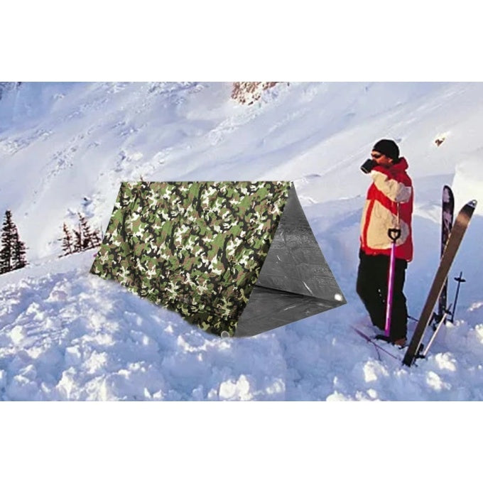 Tente de survie de militaire - Top Militaire