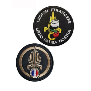 Insigne militaire brodé de la légion étrangère française