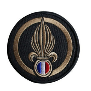 Insigne militaire brodé de la légion étrangère française