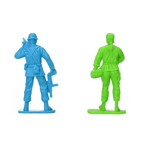 Figurine militaire en plastique