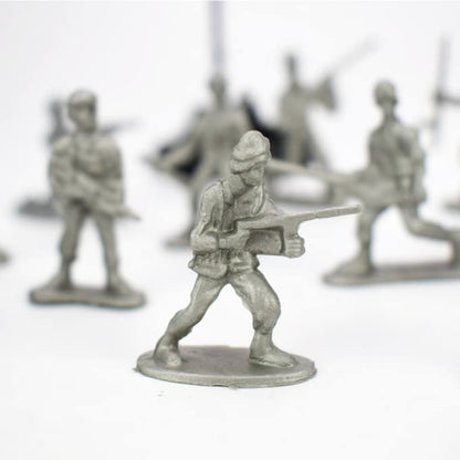 Soldats militaires en plastique 100 pièces - Top Militaire