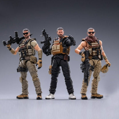 Figurines articulées militaires mercenaires - Top Militaire