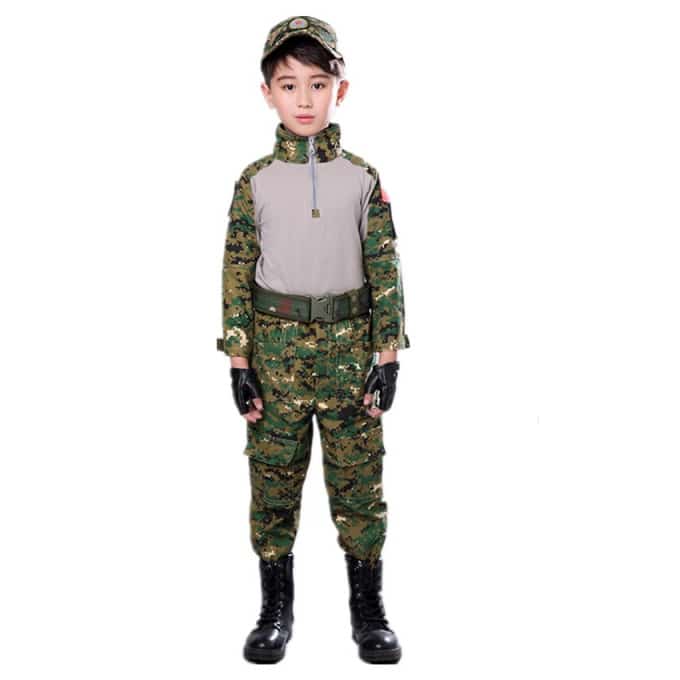 Déguisement militaire camouflage pour enfant - Top Militaire
