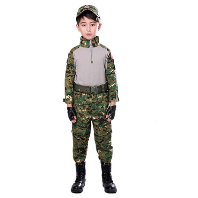 Déguisement militaire camouflage pour enfant