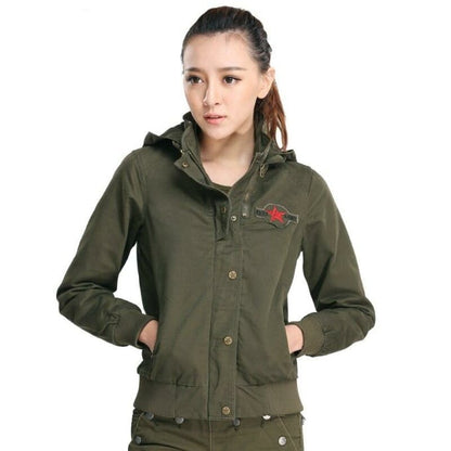 Veste militaire bombardier pour femme - Top Militaire