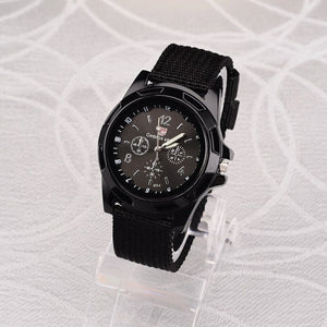 Montre militaire bracelet en nylon