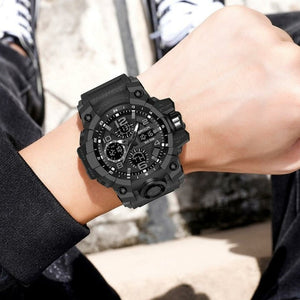 Montre bracelet militaire double affichage