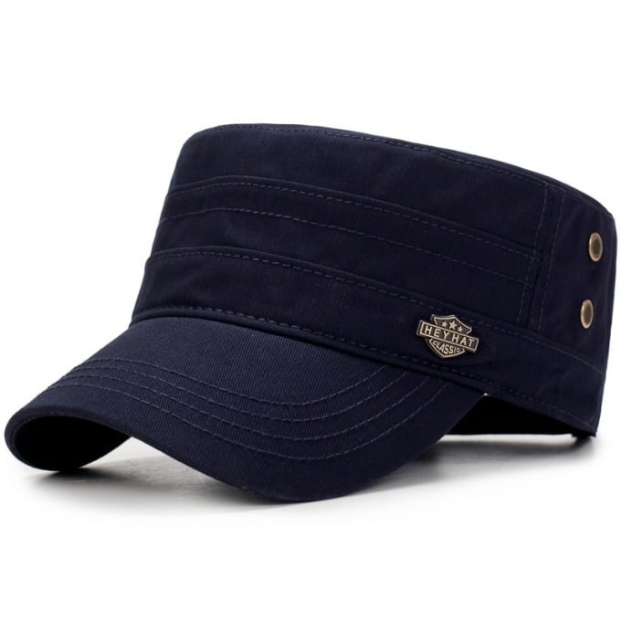 Casquette militaire carrée unisexe - Top Militaire