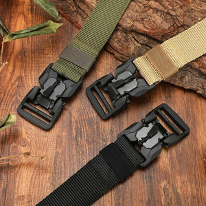 Ceinture en nylon à boucle magnétique - Top Militaire