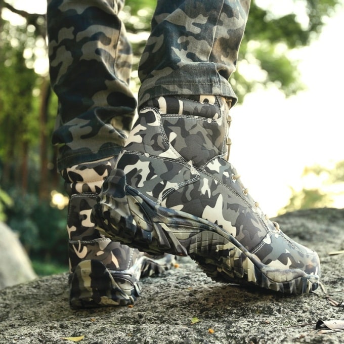 Rangers militaire en toile - Top Militaire