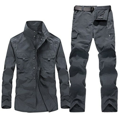 Tenue miliaire chemise et pantalon cargo - Top Militaire