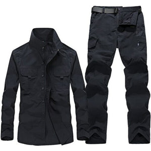 Tenue miliaire chemise et pantalon cargo