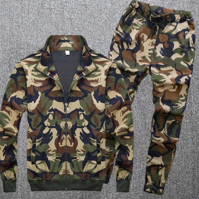 Tenue de jogging militaire