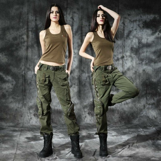 Treillis militaire femme tissu en coton pur - Top Militaire