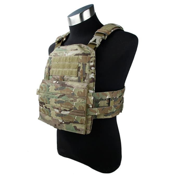 Gilet tactique porte-plaque ergonomique - Top Militaire