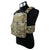 Gilet tactique porte-plaque ergonomique - Top Militaire