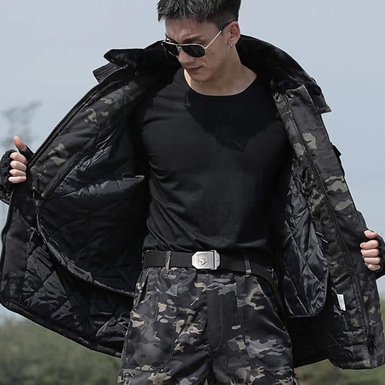 Manteau militaire homme de combat chaud - Top Militaire
