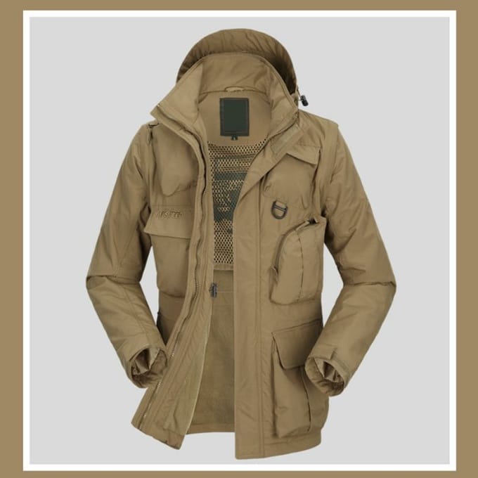 Manteau militaire homme en polaire épaisse - Top Militaire