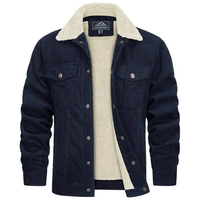 Blouson aviateur homme en velours