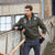 Blouson de bombardier militaire pour homme