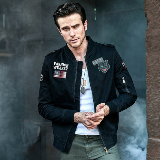 Blouson de pilote militaire pour homme - Top Militaire
