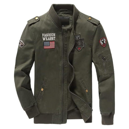 Blouson de pilote militaire pour homme - Top Militaire