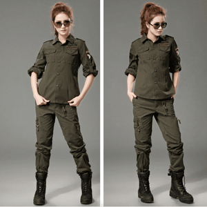 Treillis militaire pour les femmes modernes