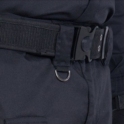 Déguisement militaire noir pour homme - Top Militaire