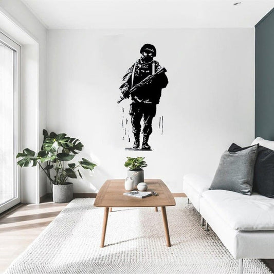 Sticker militaire soldat - Top Militaire