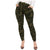 Pantalon cargo camo pour femme