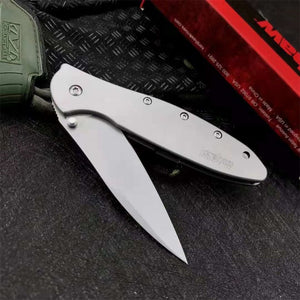 Couteau pliant Kershaw de survie 1660 blanc - Top Militaire