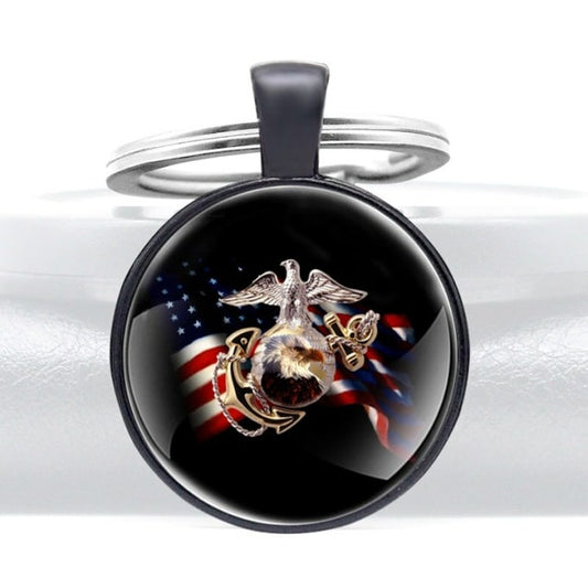 Porte-clés militaire marines américaines - Top Militaire