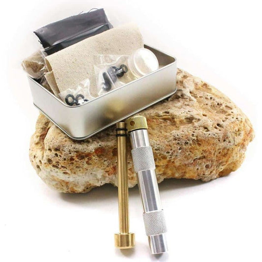 Briquet de survie à piston - Top Militaire