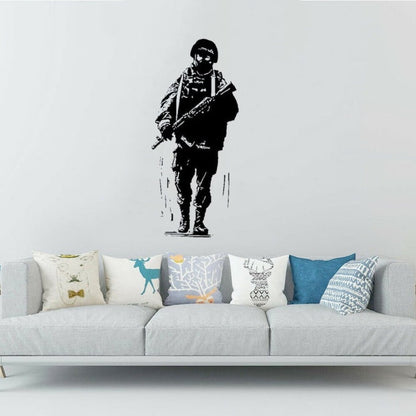 Sticker militaire soldat - Top Militaire