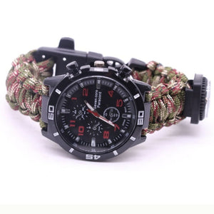 Bracelet montre toile militaire