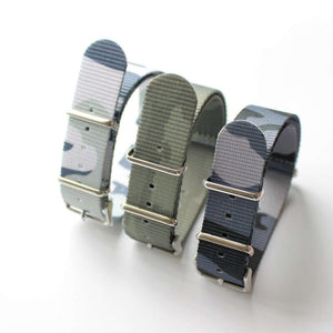 Bracelet montre nato militaire