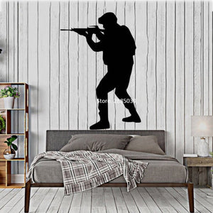 Sticker militaire mural