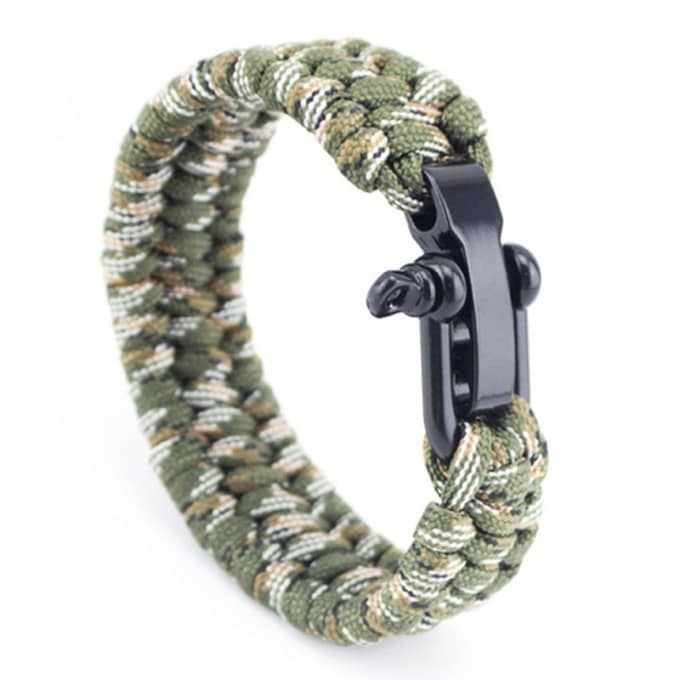 Bracelet de survie paracorde - Top Militaire