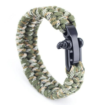 Bracelet de survie paracorde - Top Militaire