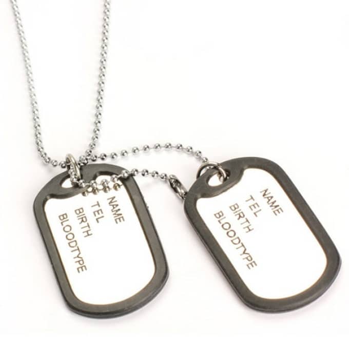 Plaque militaire porte-clé - Top Militaire