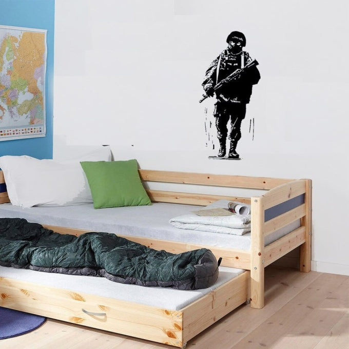 Sticker militaire soldat - Top Militaire
