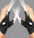 Gants à Led lumineux