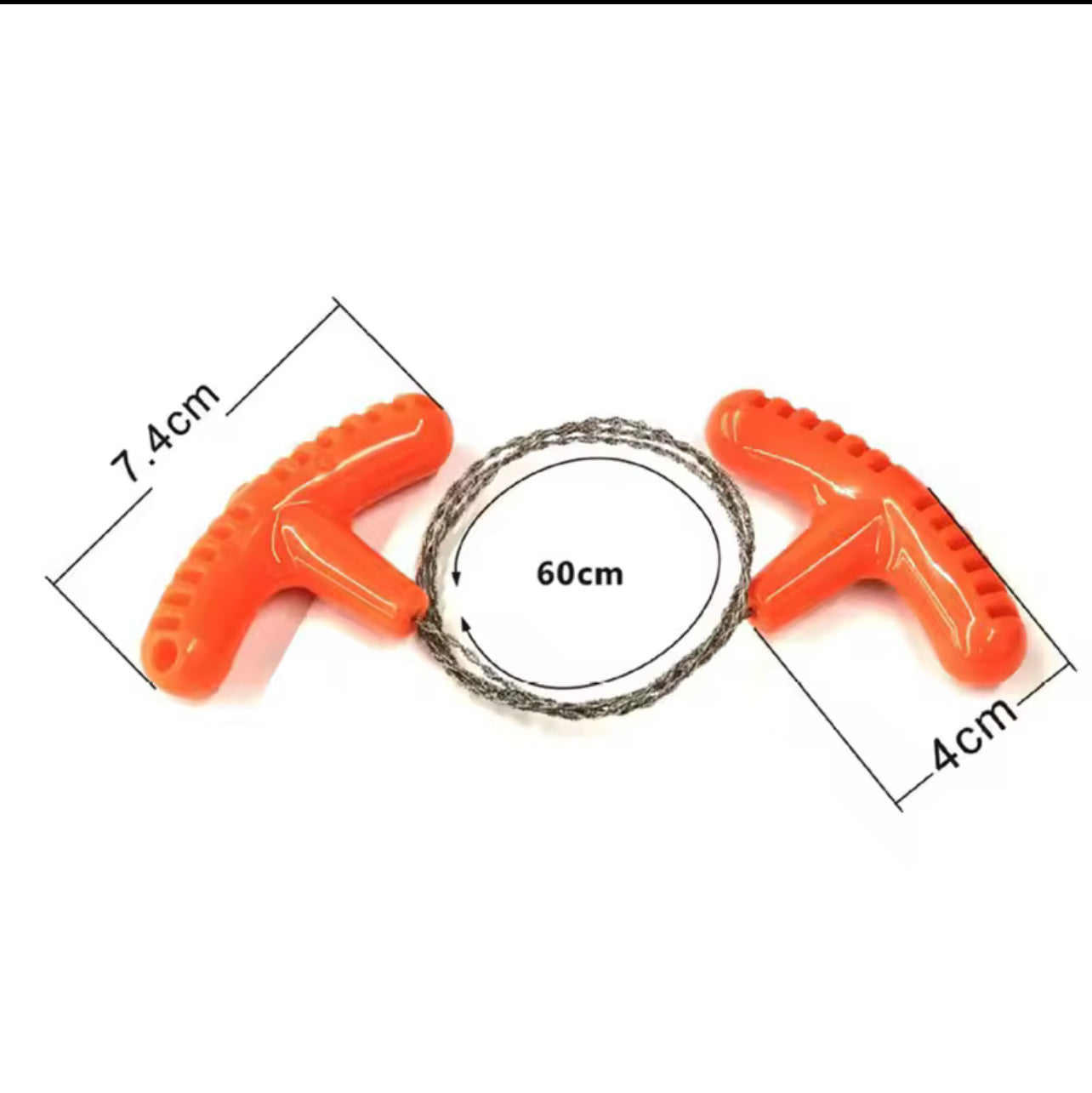 Scie à Fil de Survie – Compacte, Tranchante et Ultra Pratique