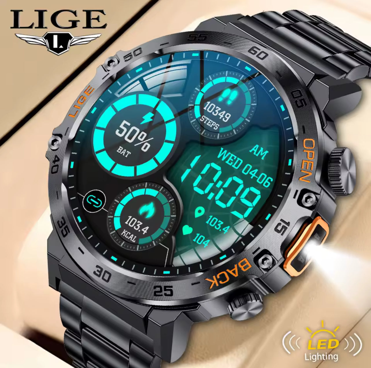 Montre Militaire Tactique Connectée - Top Militaire