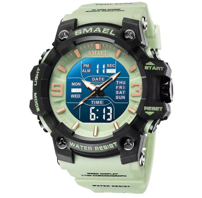 Montre militaire homme – Sport étanche camouflage double affichage - Top Militaire