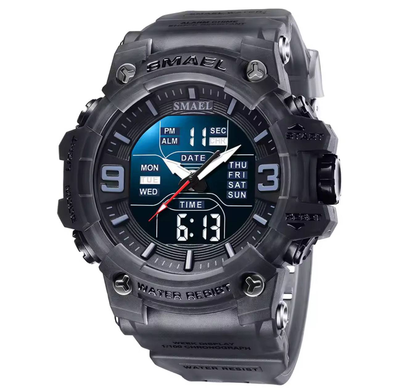 Montre militaire homme – Sport étanche camouflage double affichage - Top Militaire