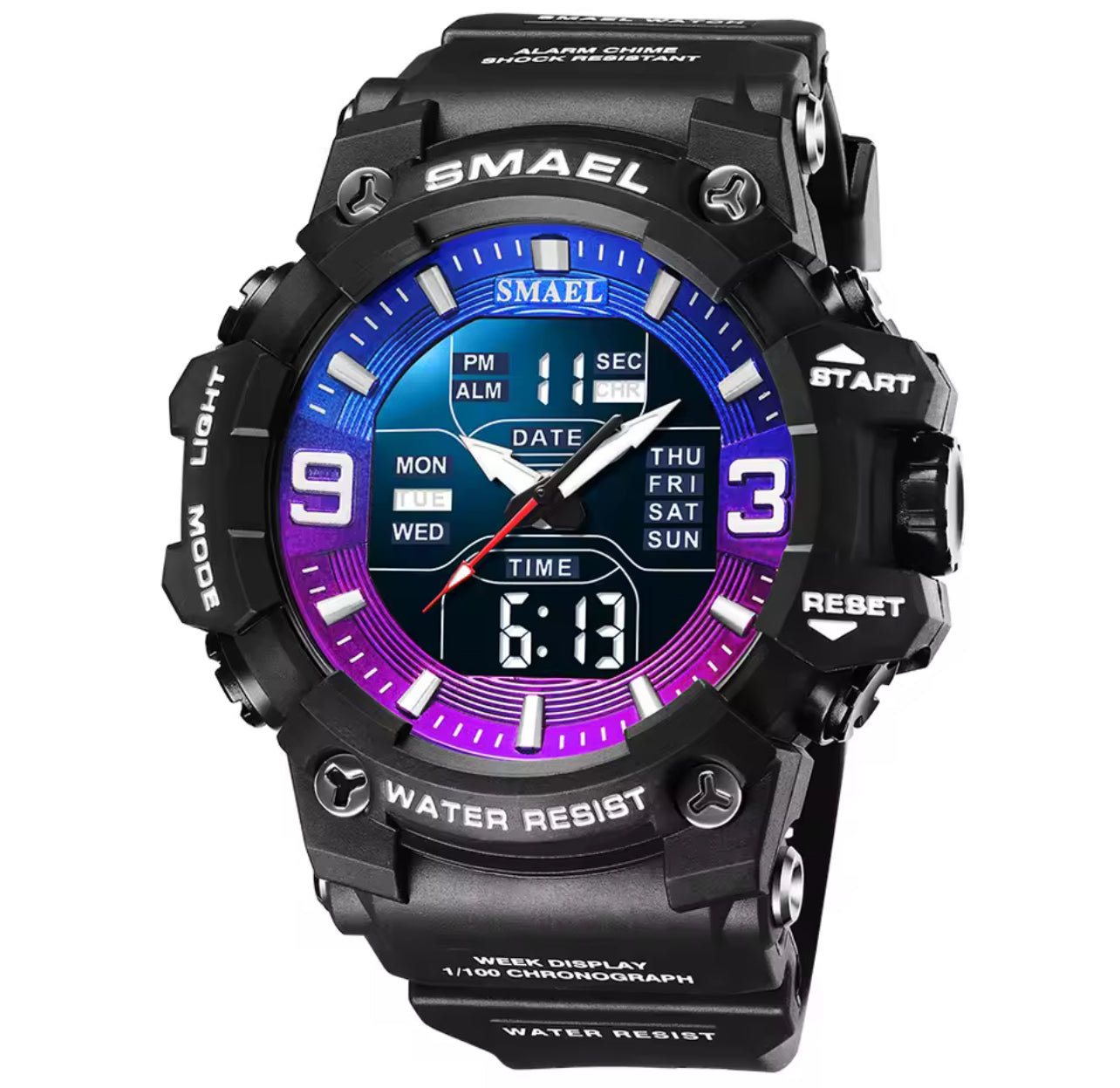 Montre militaire homme – Sport étanche camouflage double affichage - Top Militaire