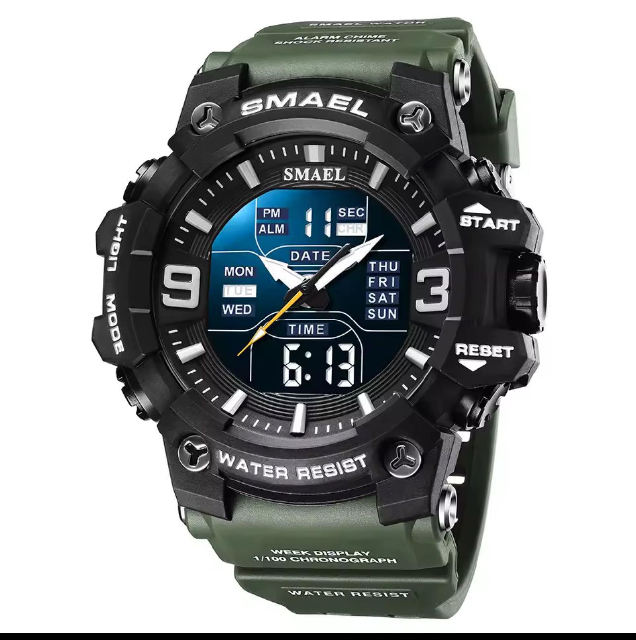 Montre militaire homme – Sport étanche camouflage double affichage - Top Militaire