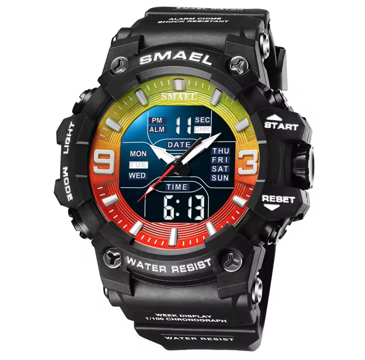 Montre militaire homme – Sport étanche camouflage double affichage - Top Militaire