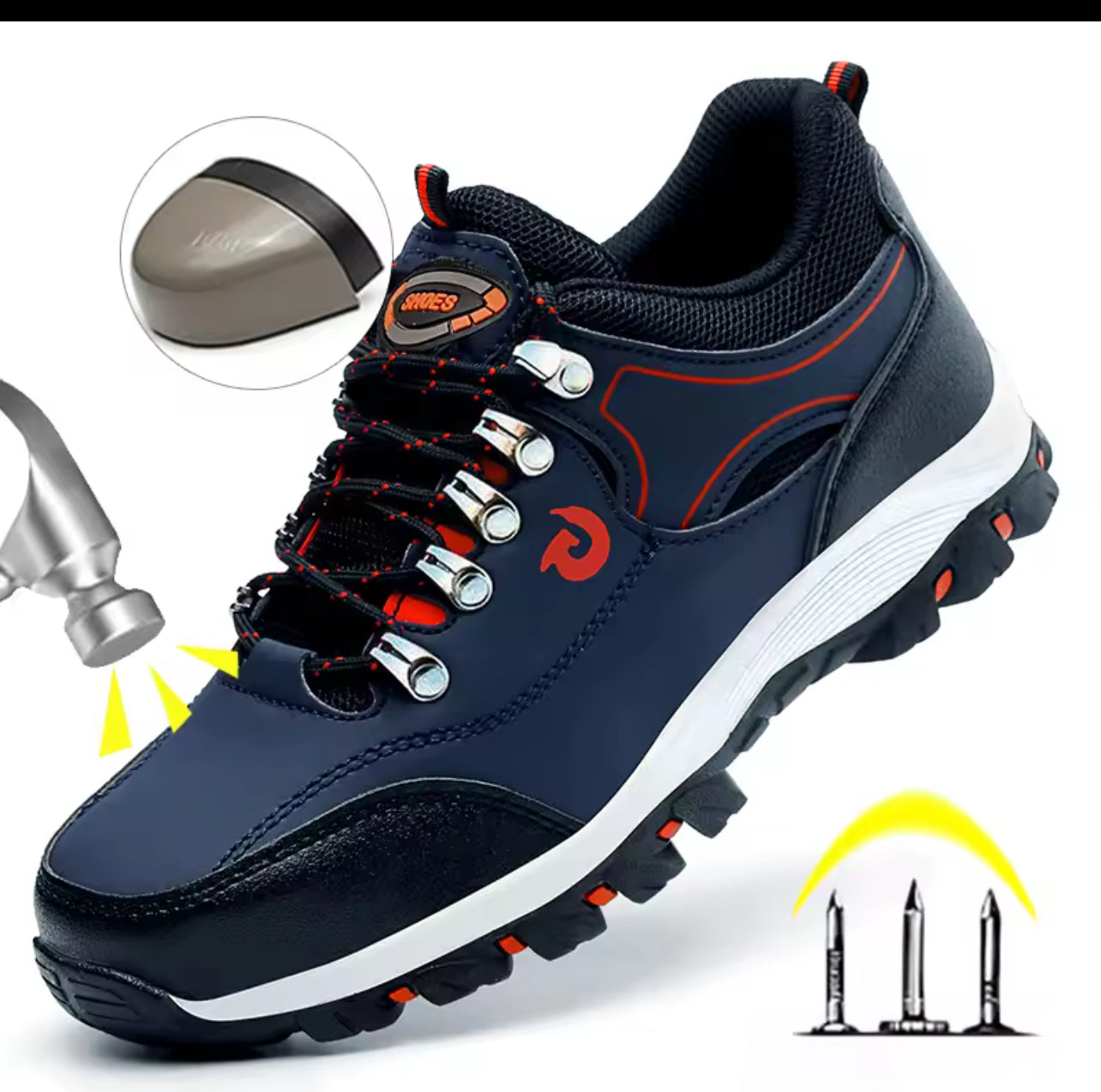 Chaussures de Sécurité à Embout Acier – Antidérapantes & Anti-crevaison - Top Militaire